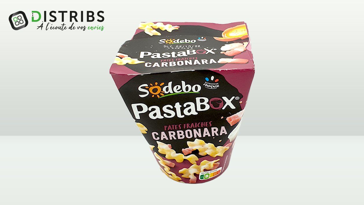 PastaBox - Fusilli à la Carbonara - Sodebo - 300 g